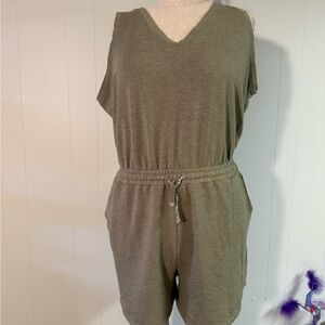 Calvin Klein Light Olive Romper